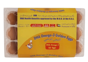 Al-.Jazira-DHA-Omega 3 Golden Eggs 15 Pieces freshleaf uae