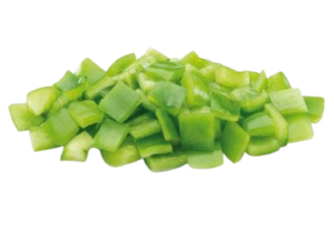 capsicum green diced freshleaf uae