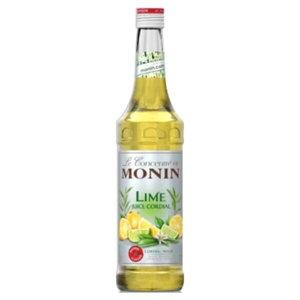 monin lime juice cordial concentrate