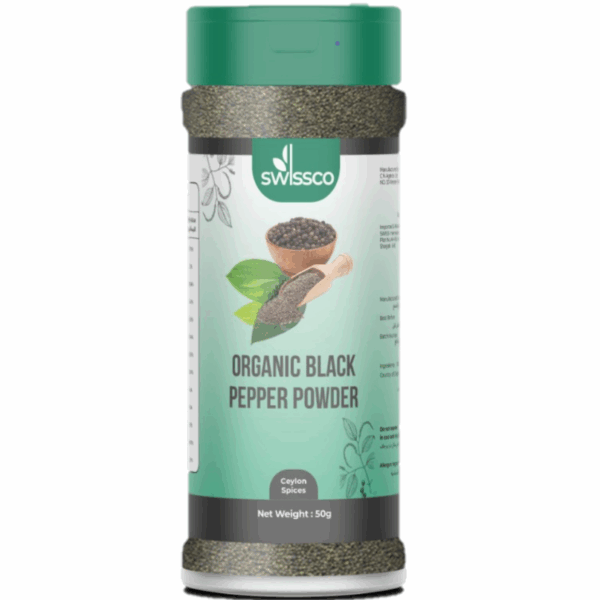 Swissco Organic black pepper powder (Fine)