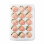 Box of Japanese Awayuki Premium Strawberry in Light Pink Color