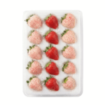 Box of Japanese Awayuki Premium Strawberry in Light Pink and Red Color