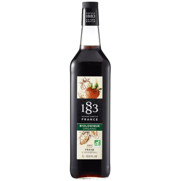 1883 Organic Strawberry Syrup