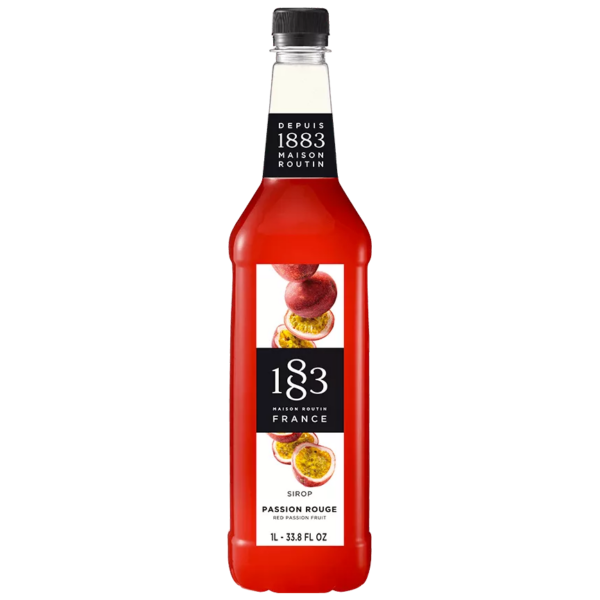 1883 Red Passion Fruit Syrup