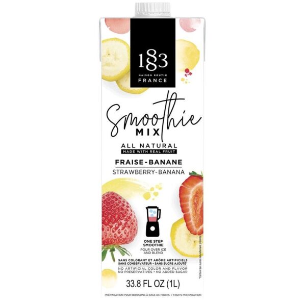 1883 Strawberry Banana Smoothie
