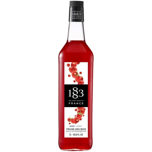 1883 Wild Strawberry Syrup